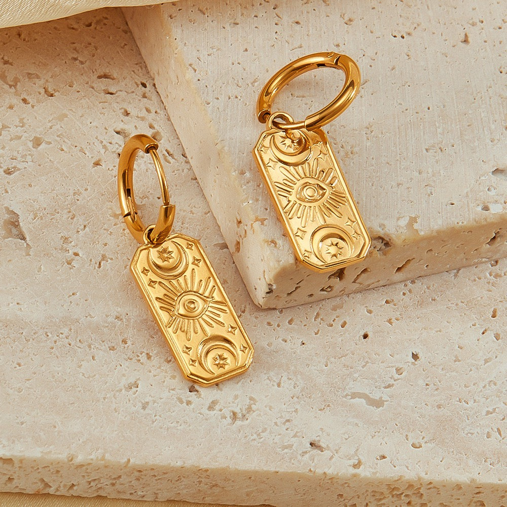 Eyes universe earrings