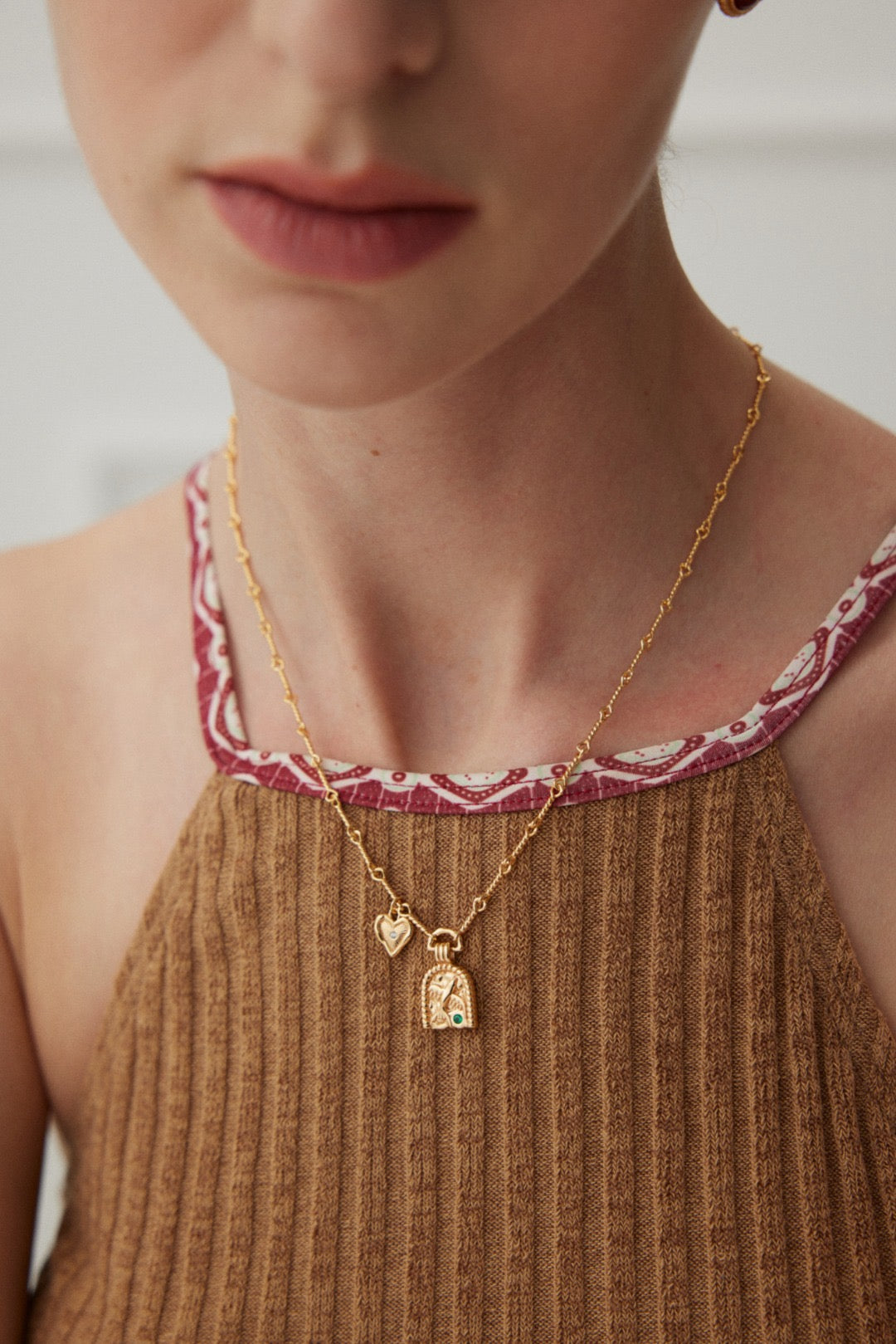 Robby Flying heart necklace