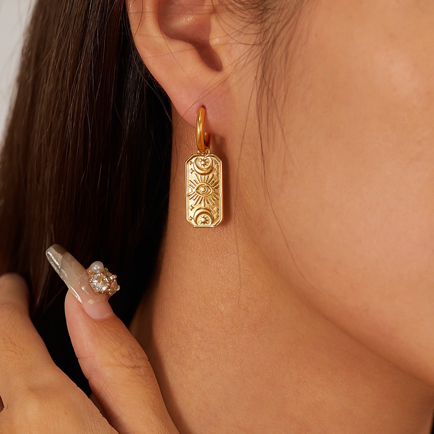 Eyes universe earrings