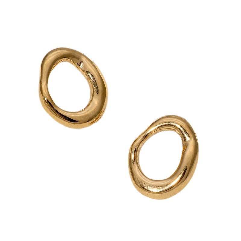 Dainty hoop earrings