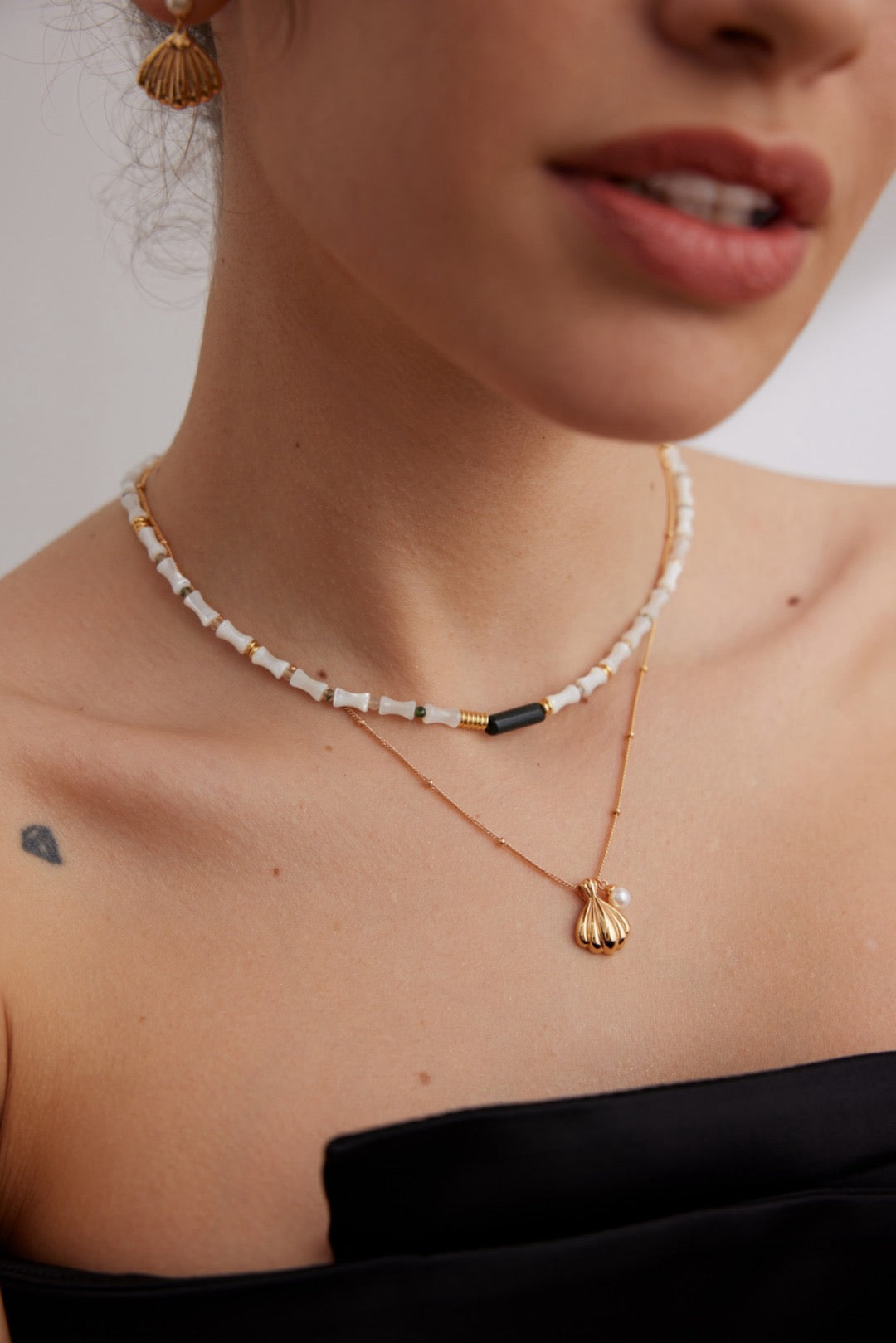 Blairey Bondi sea shell necklace