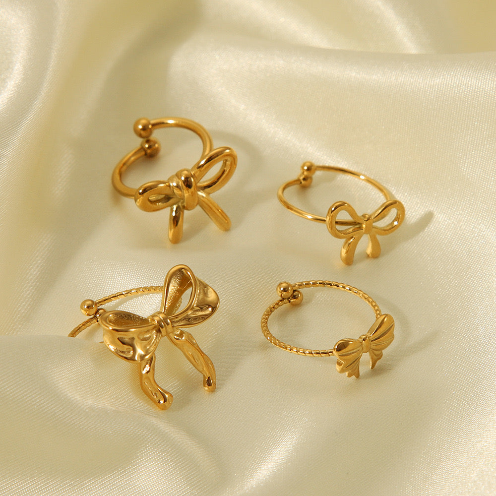 Elise Bow rings
