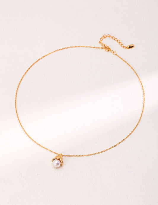 Switzerland Single drop Pearl necklace