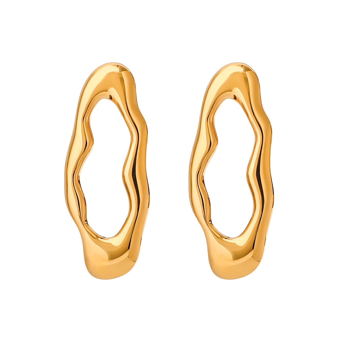 Gina hoop earrings