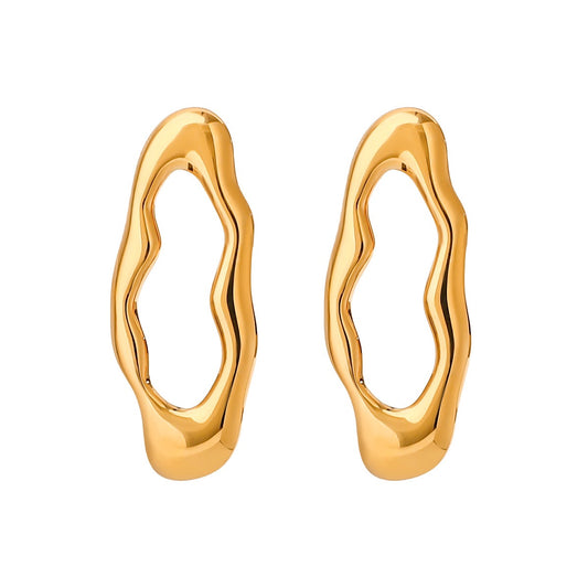 Gina hoop earrings