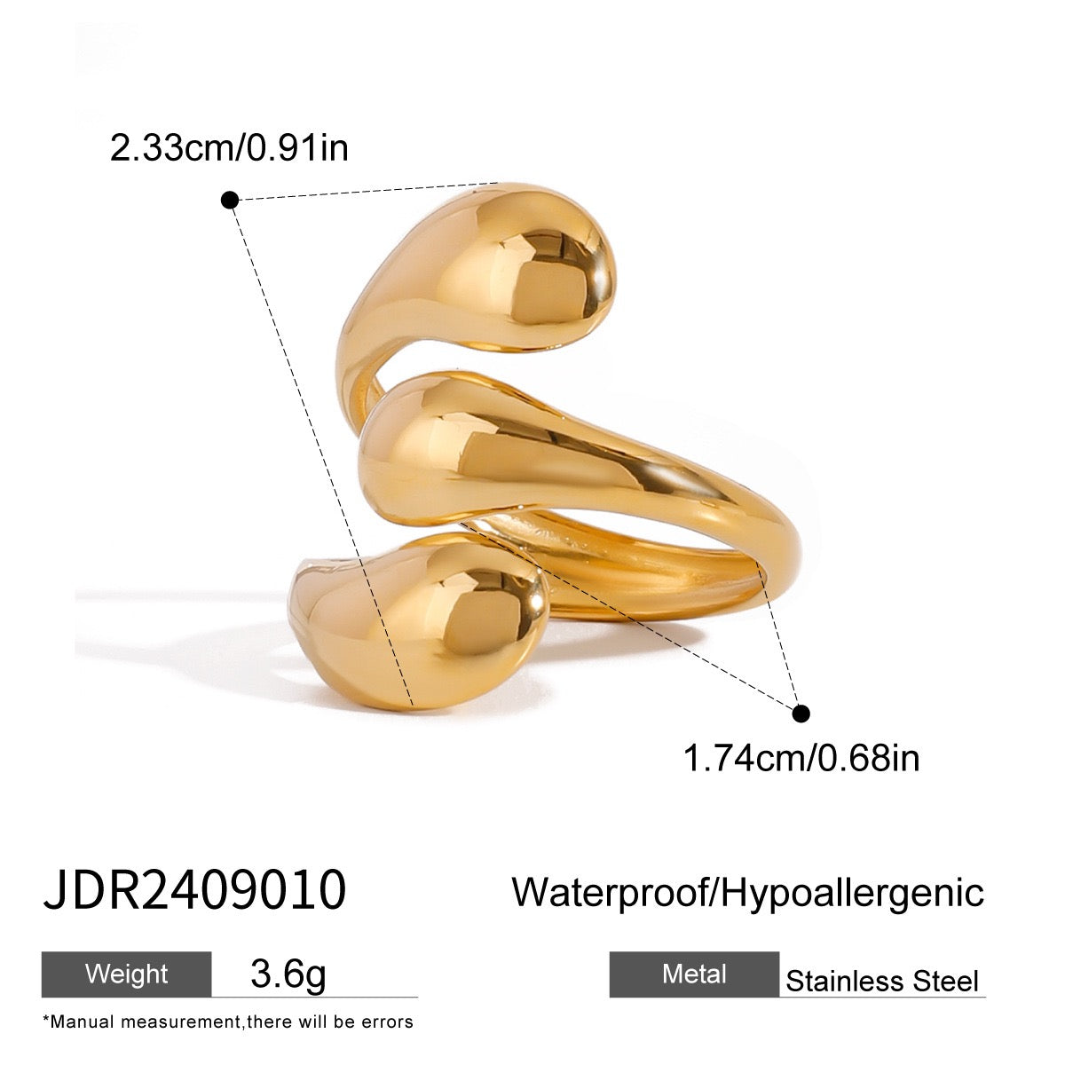 Chelsea Abstract concept rings