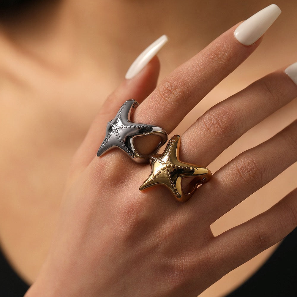 Patrick starfish rings