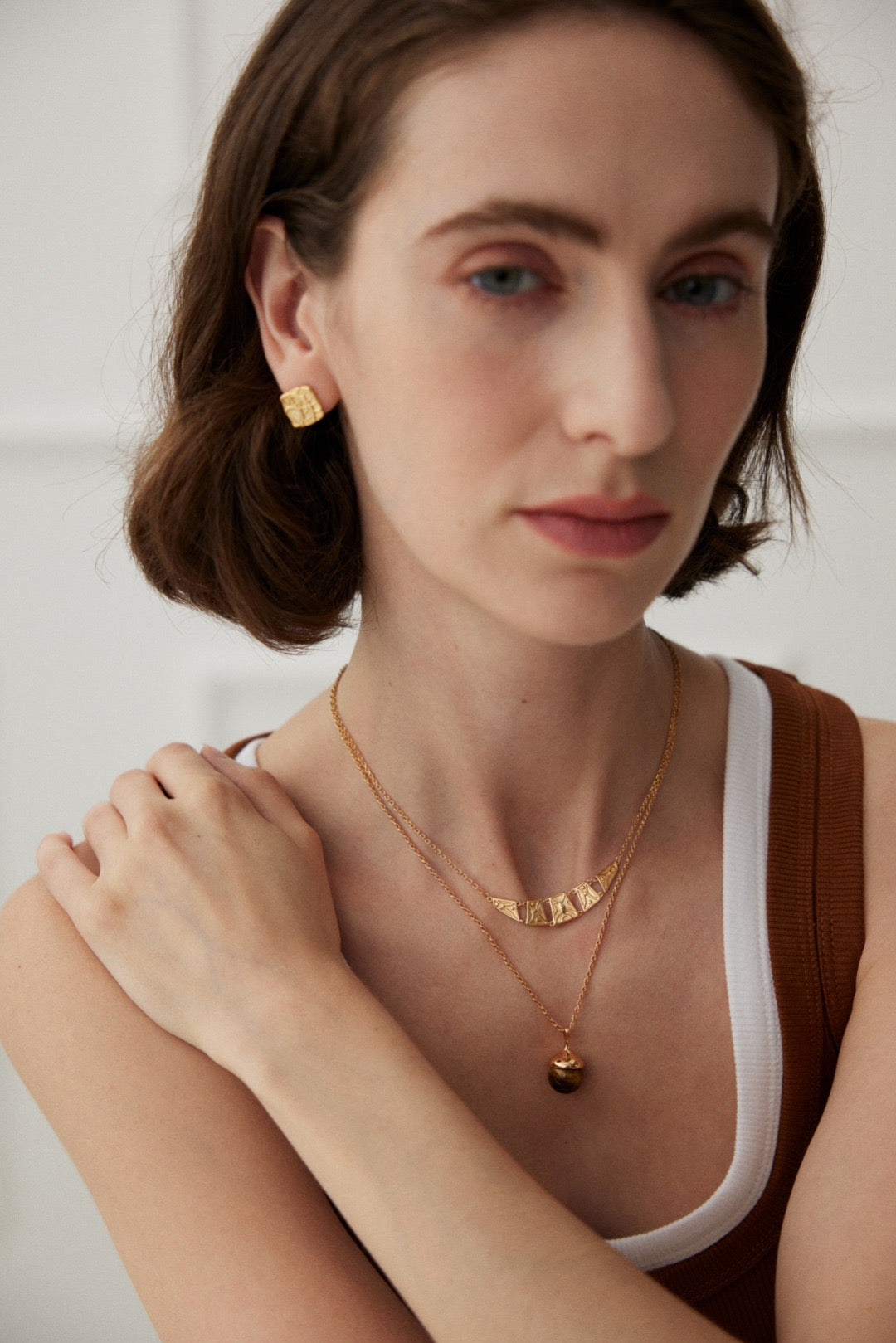 Dothan New moon handmade necklace