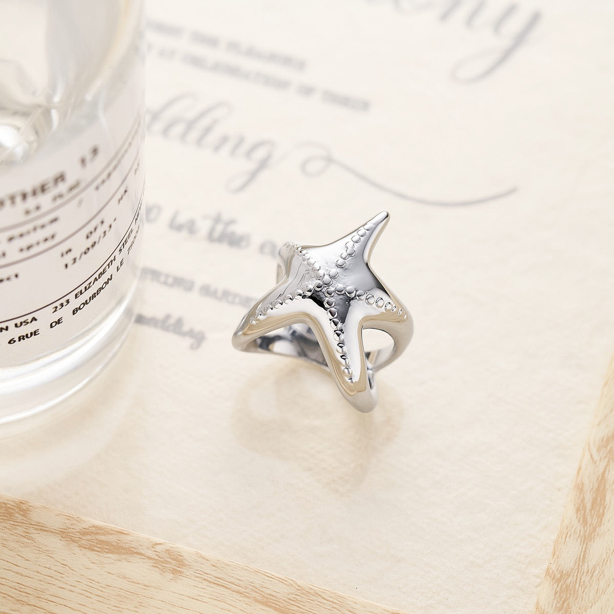 Patrick starfish rings