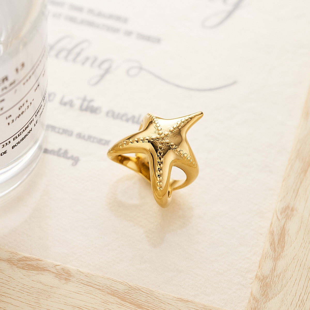 Patrick starfish rings