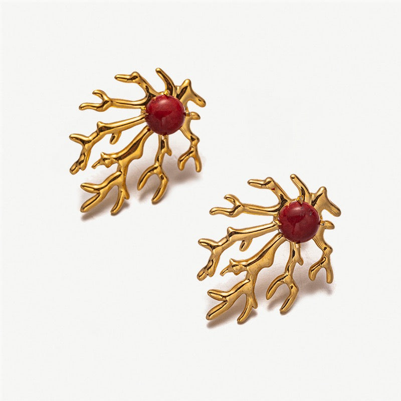 Ocean creatures earrings