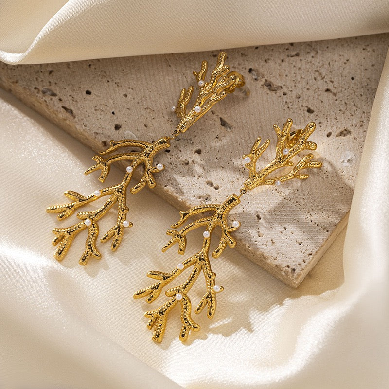 Ocean creatures earrings