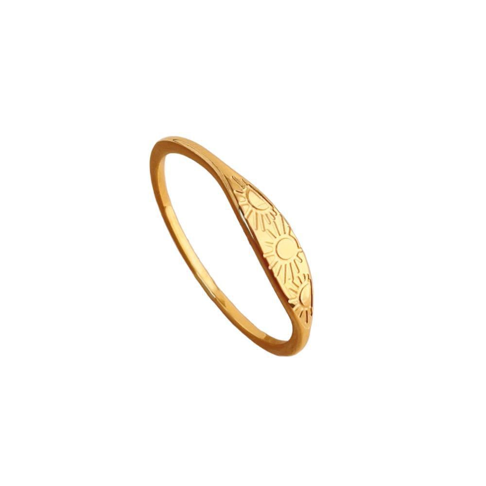 Aitana Sunrise dainty rings