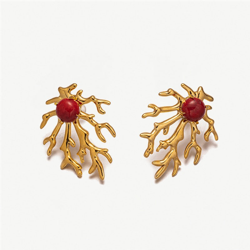 Ocean creatures earrings