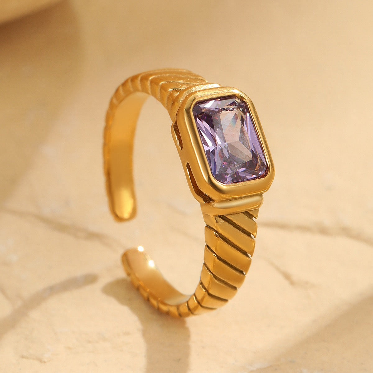 Maggie Square candy rings