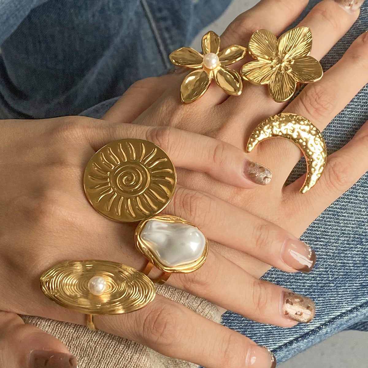 Chanelle Big dream rings