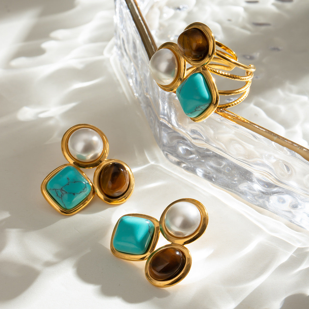 Largo blue stone sets