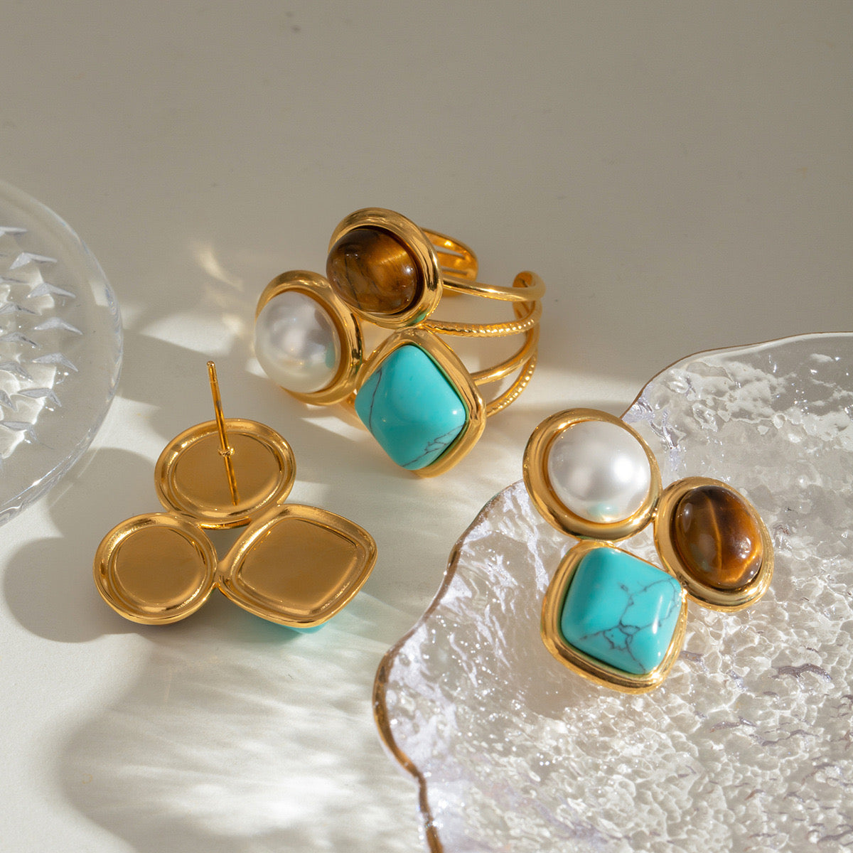 Largo blue stone sets