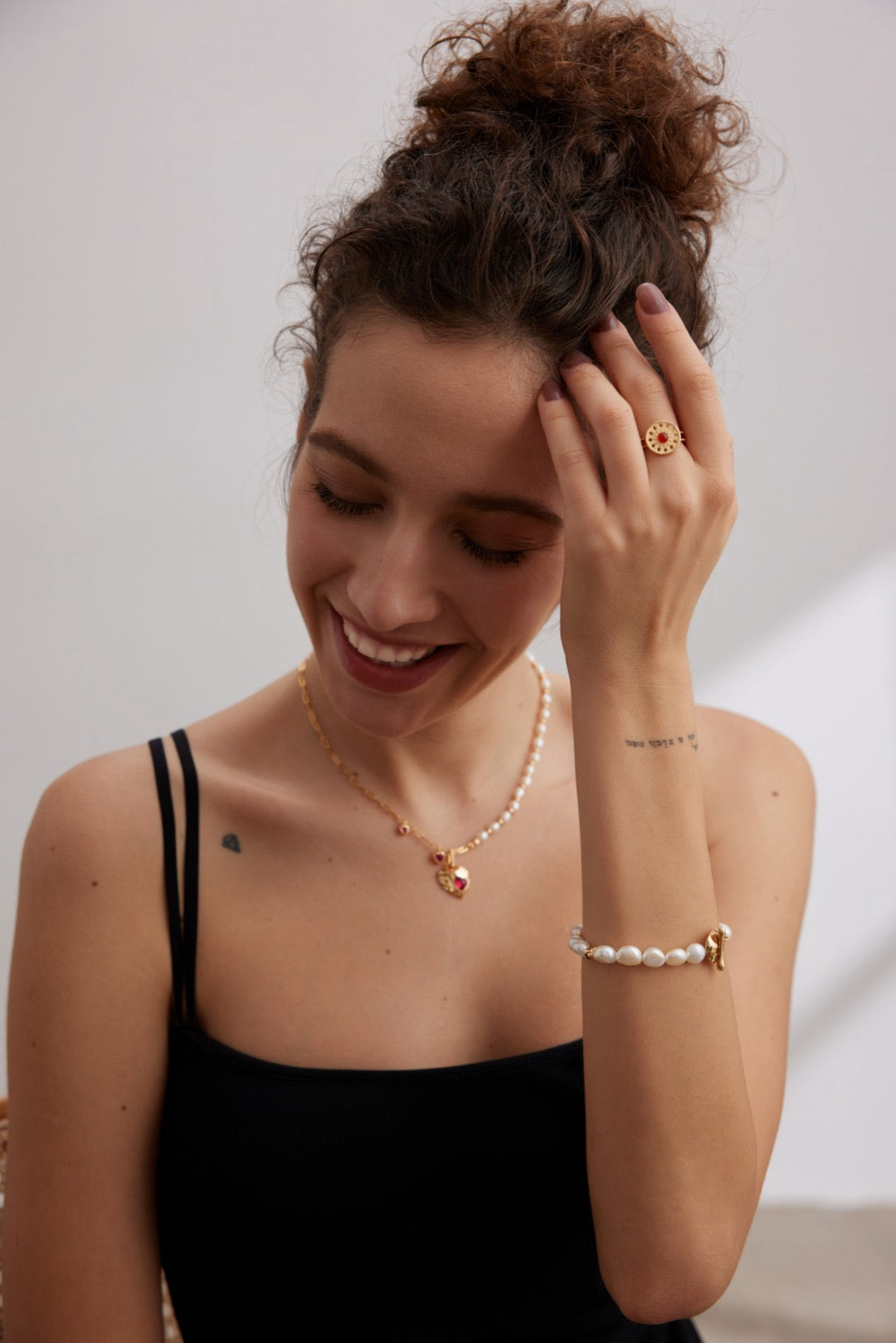 Paddington Red corundum pearl collection