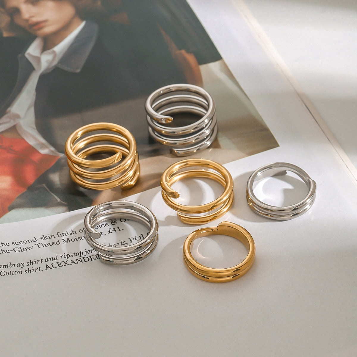 Yarala wire rings