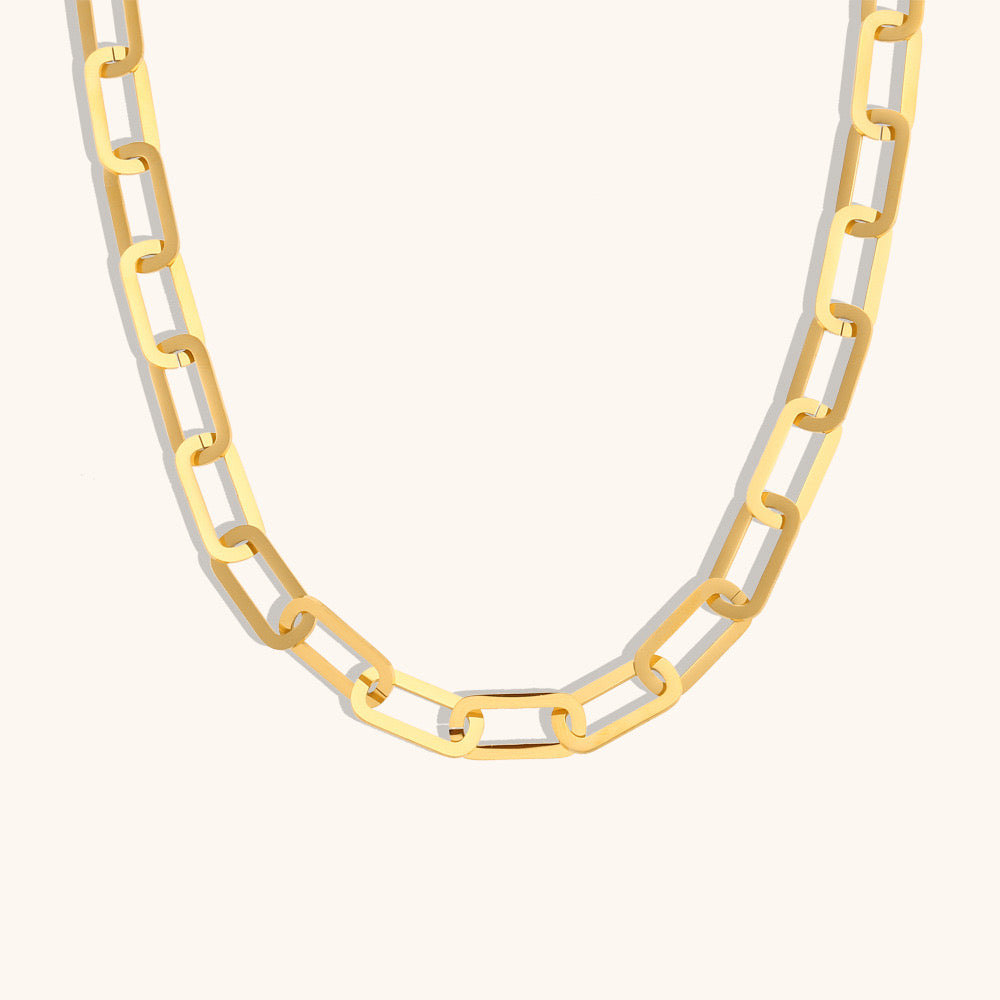 Arisa Big pin necklace bracelet set