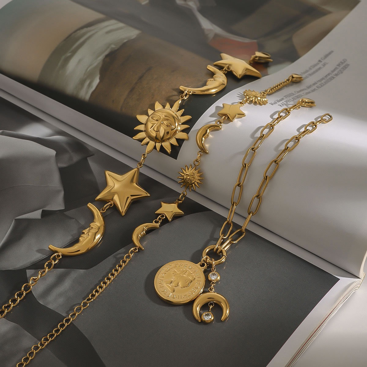 Mona Sun moon bracelet