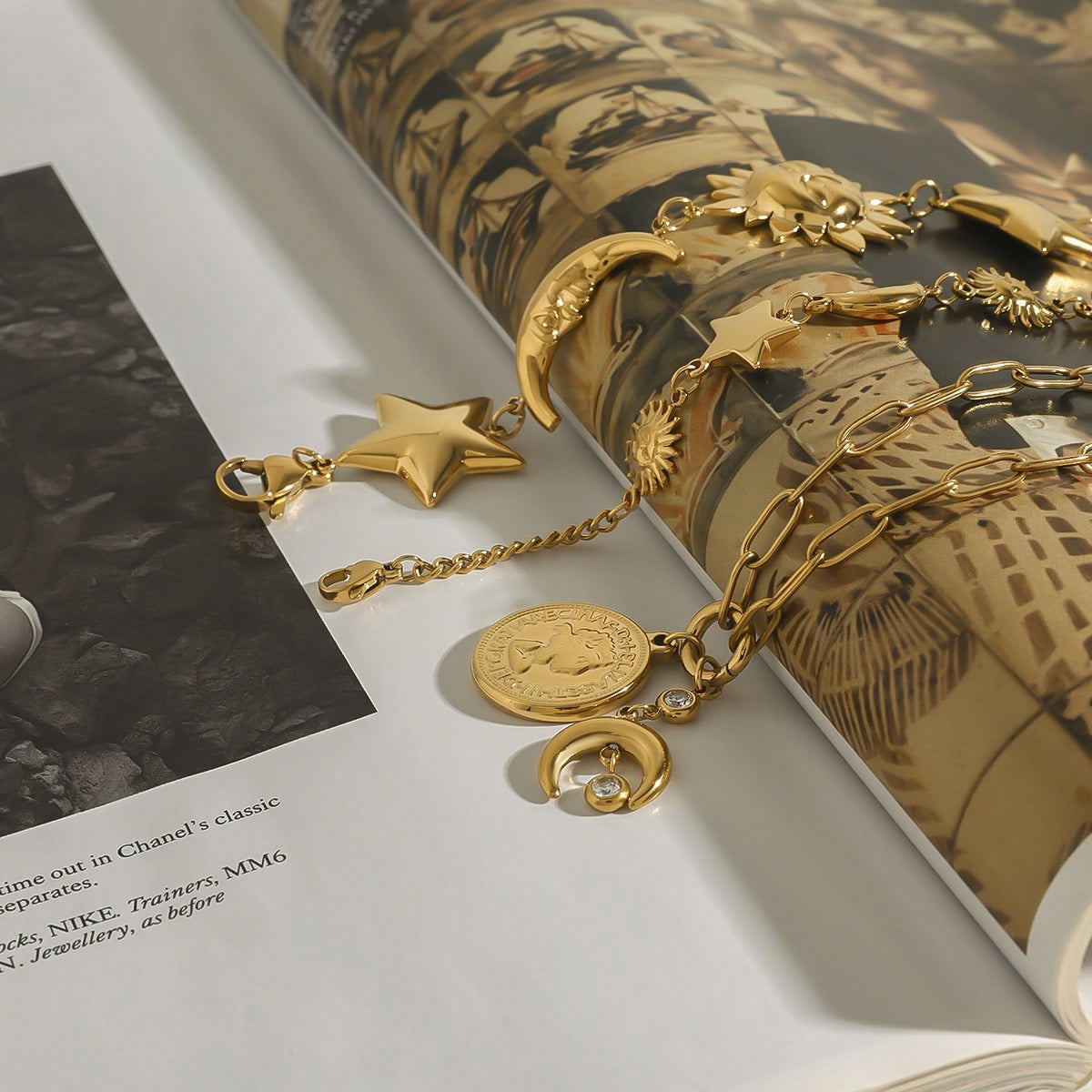 Mona Sun moon bracelet