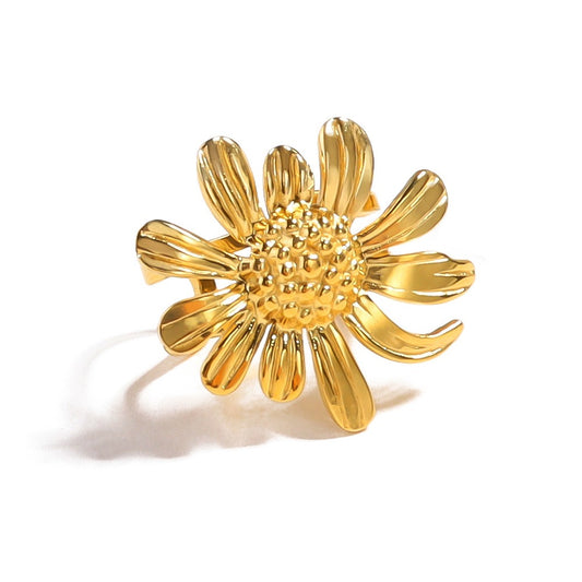 Sunny Sunflower ring
