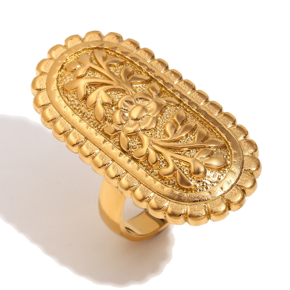 Tommy Rose metallic rings