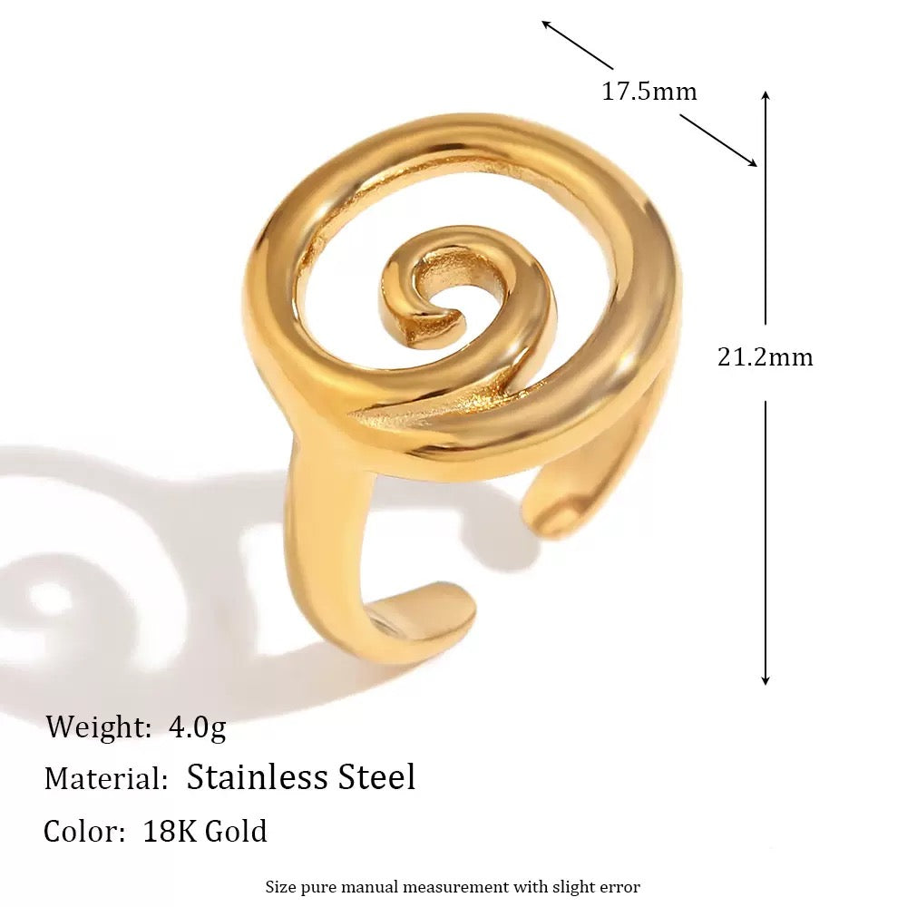 Blair Sea swirl rings