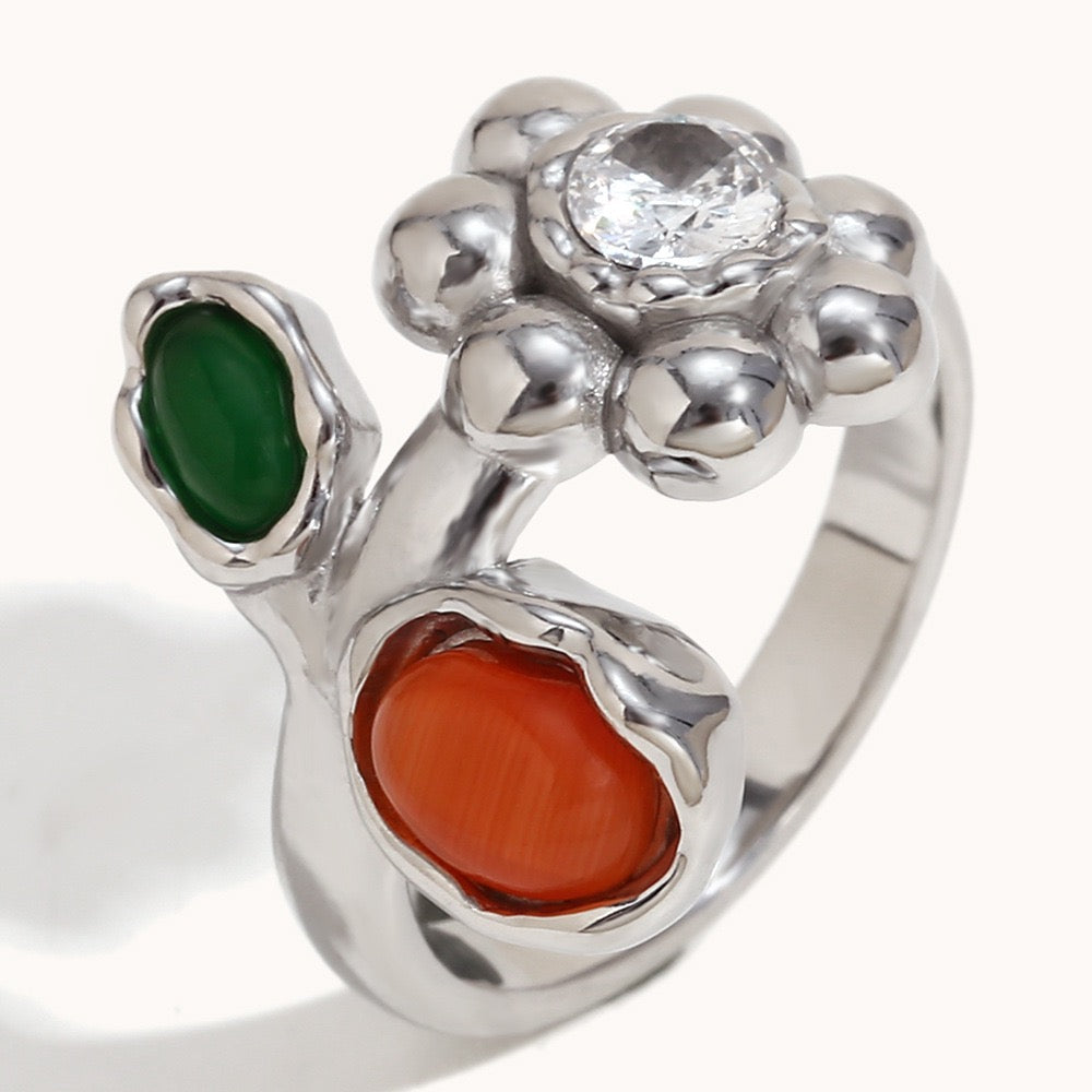 Rose collection rings