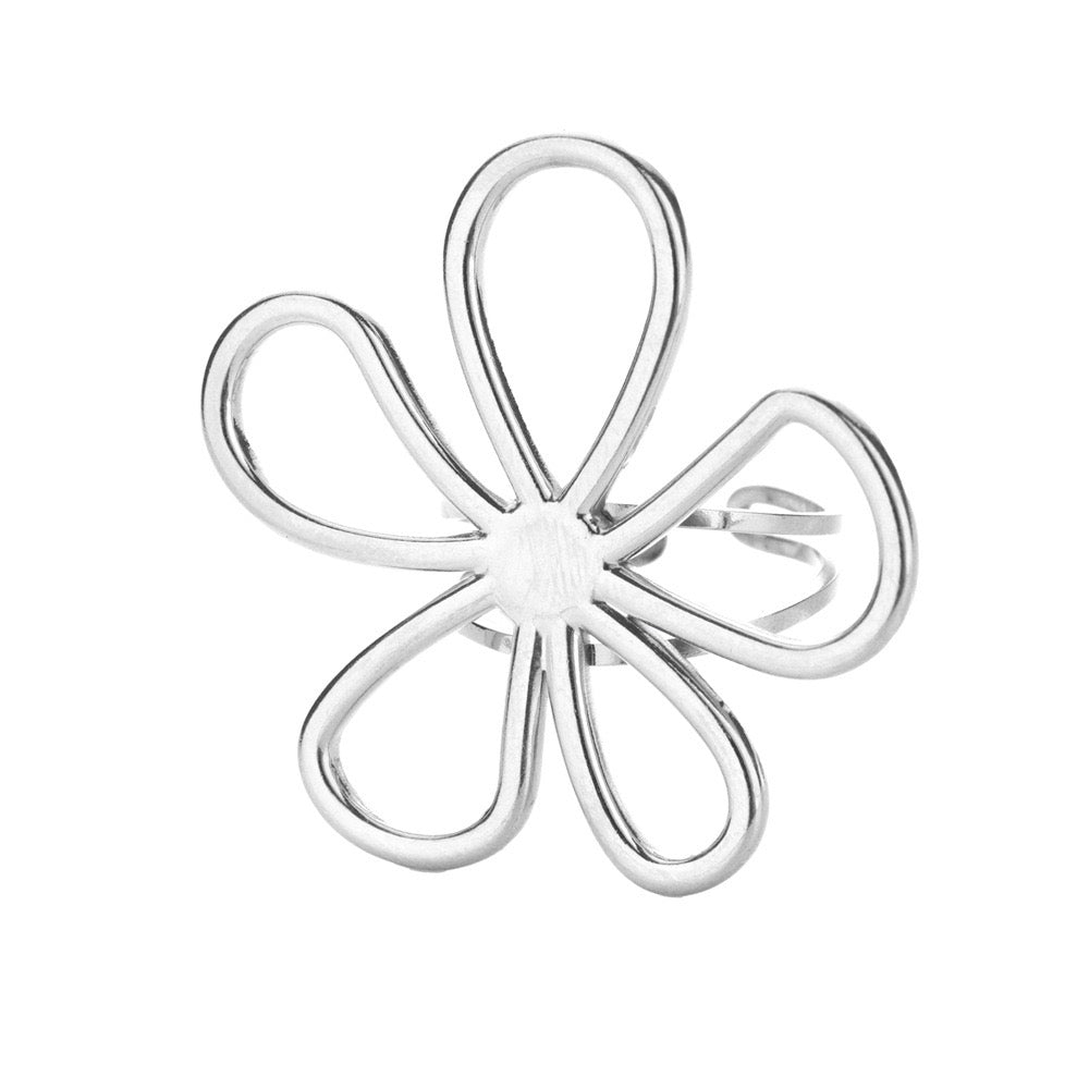 Roslyn big flower rings