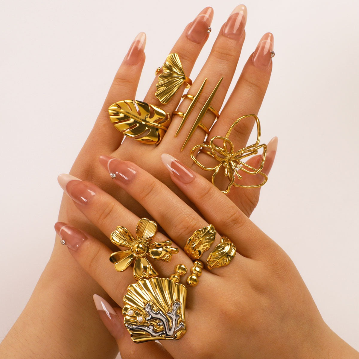 Skyla Spring flowers set