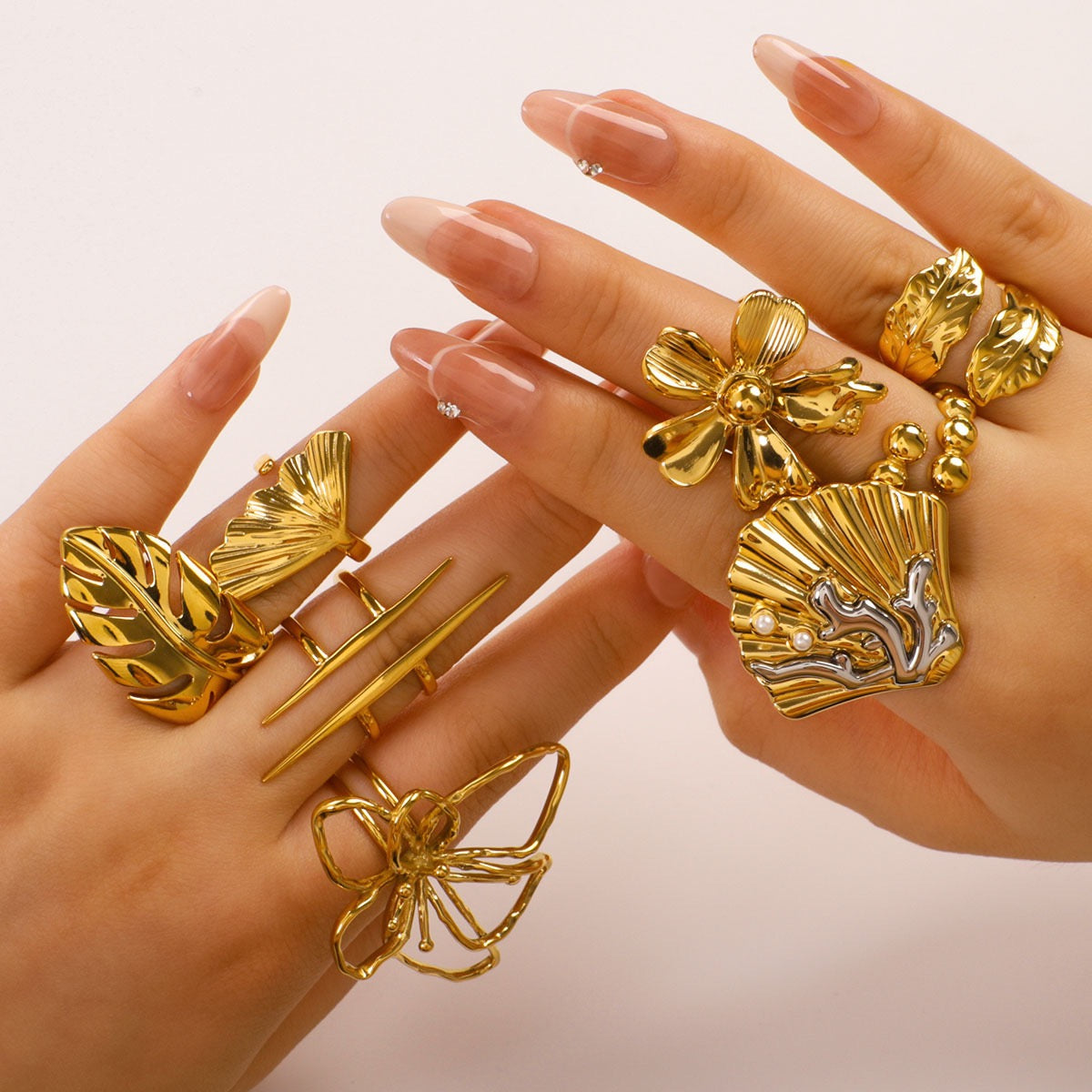 Skyla Spring flowers set