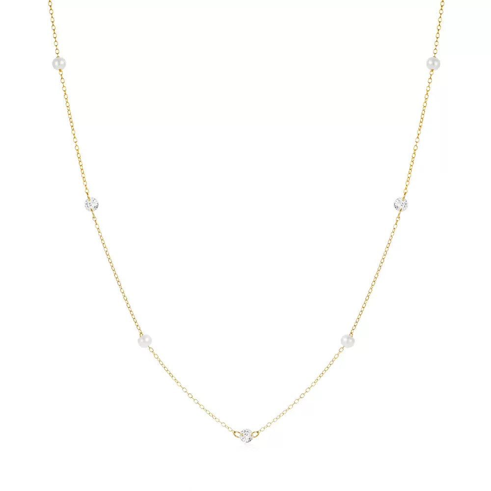 Sterling silver Emma necklace