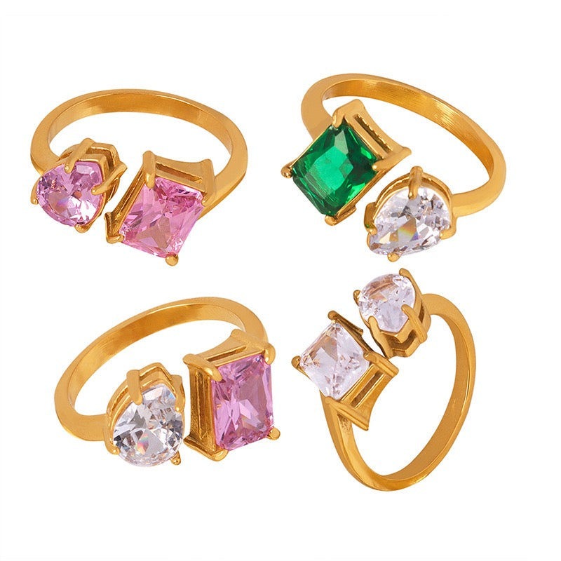 Hailey rock rings