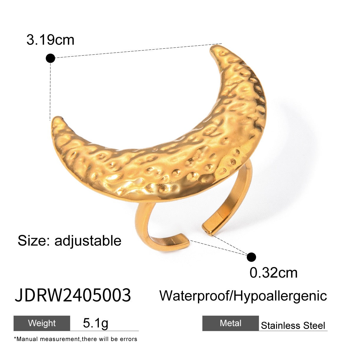 Chanelle Big dream rings