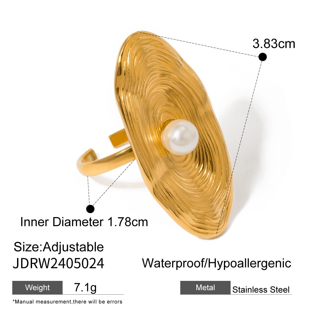 Chanelle Big dream rings