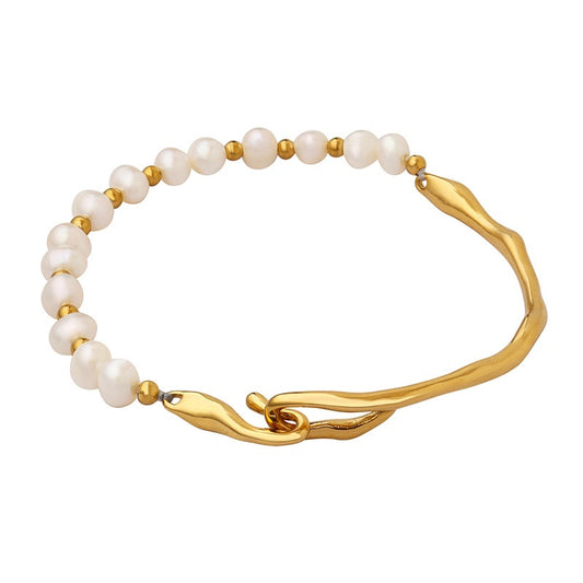 Regina Pearl bangle bracelet