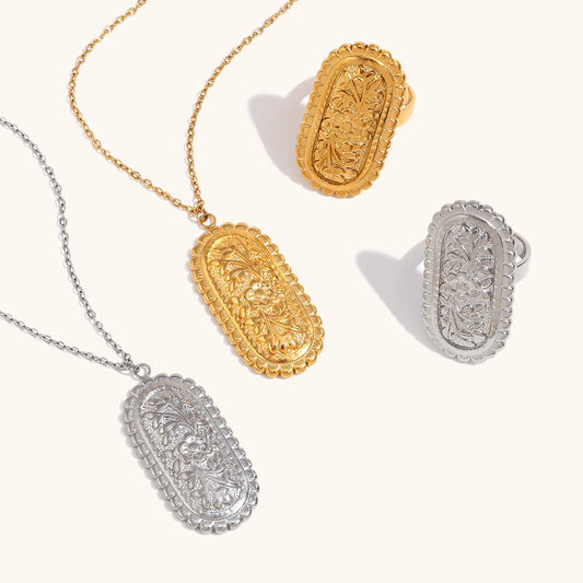 Tommy Rose metallic rings