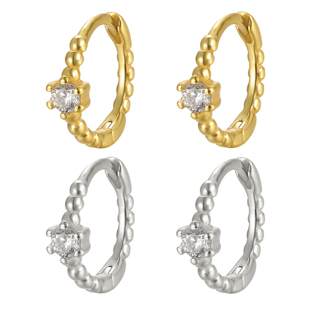 Lisa Dainty sterling silver earrings