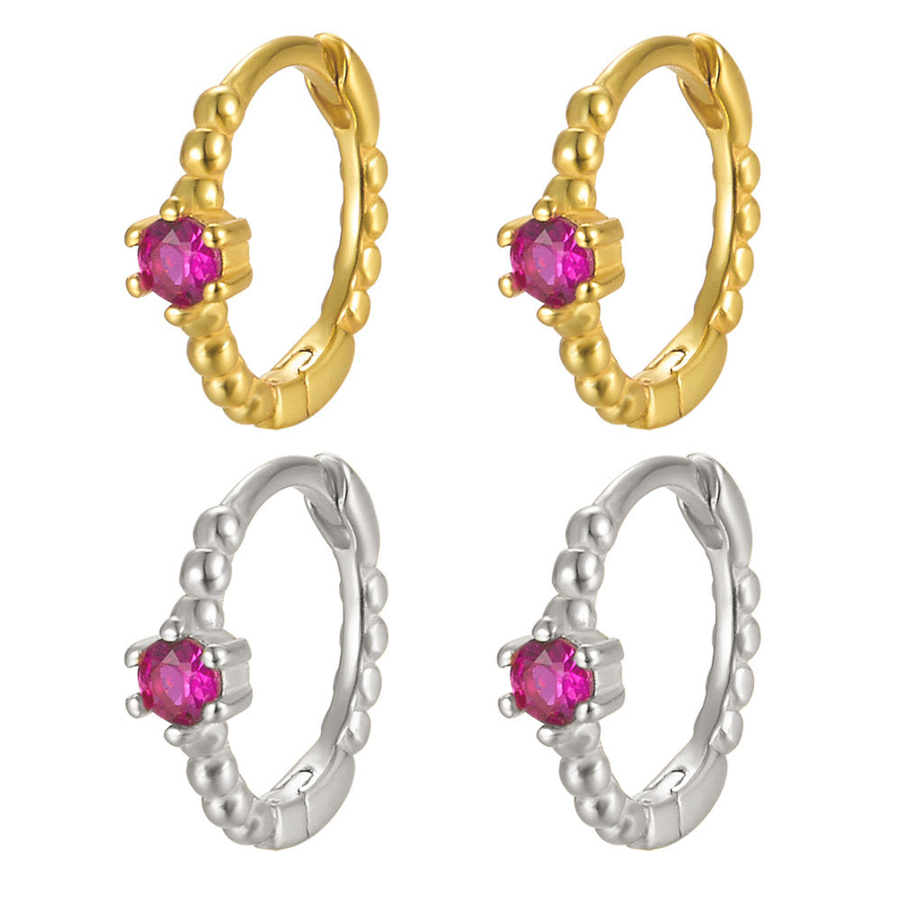 Lisa Dainty sterling silver earrings