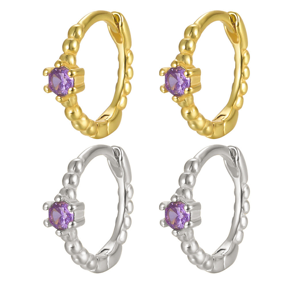 Lisa Dainty sterling silver earrings