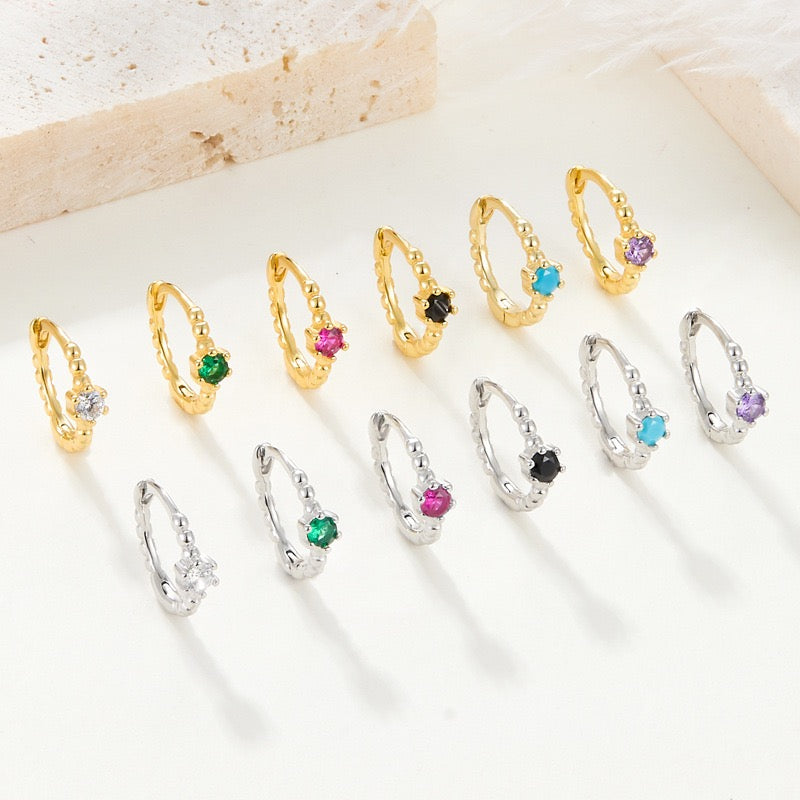 Lisa Dainty sterling silver earrings