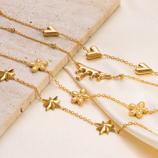 Hearty flower bracelet