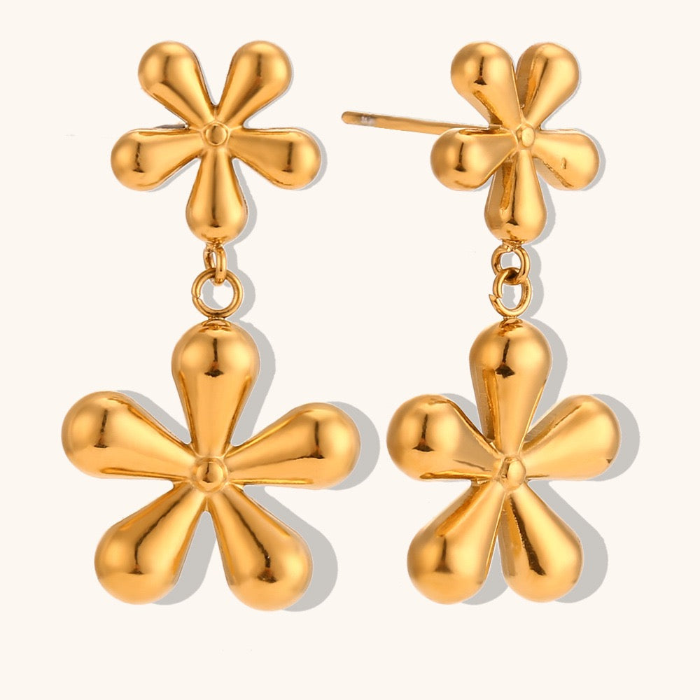Joan flowers earrings