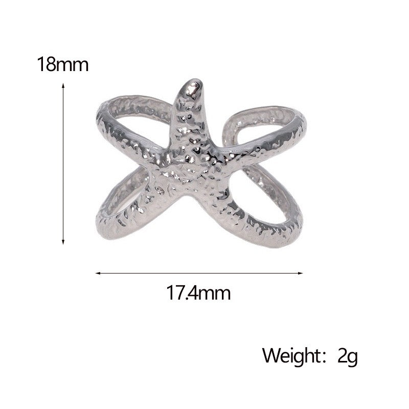 Barry Melting starfish rings