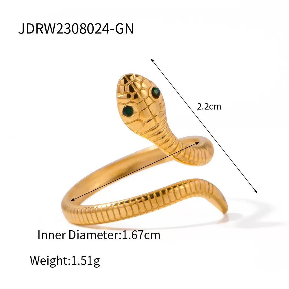 Tim Dainty snake ring