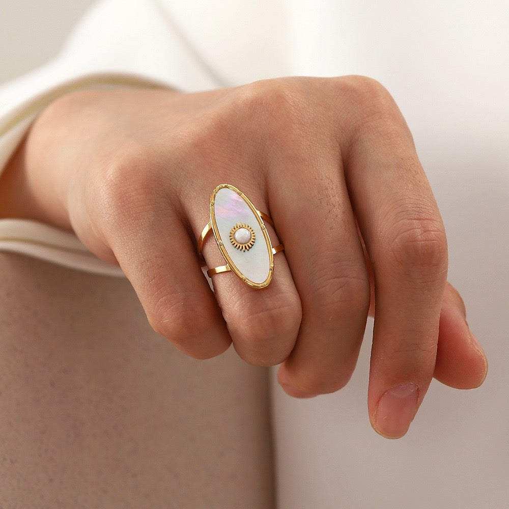 Sutton Mother of Pearl rings