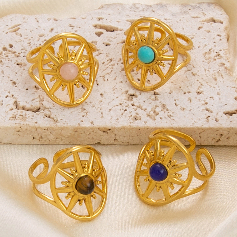 Jocelyn Burning sun rings